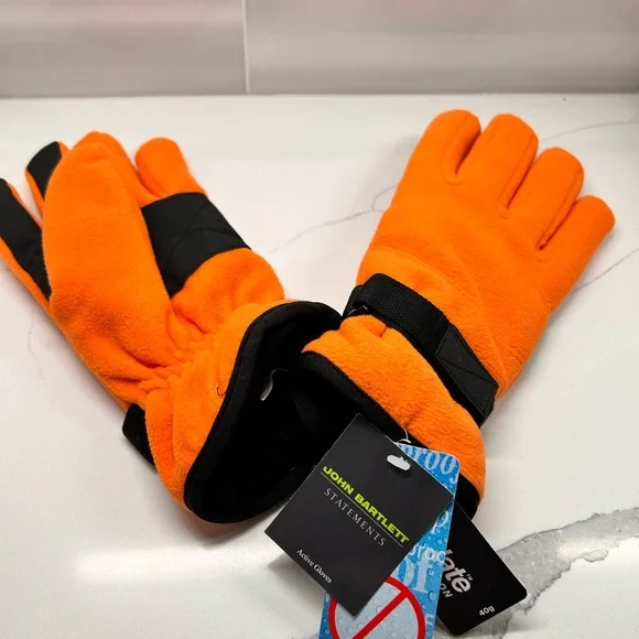 NWT Men’s Waterproof Winter Gloves - Picture 3 of 3